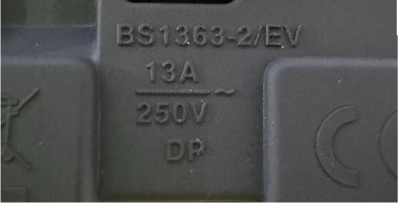 UK 3 Pin Socket Outlet | Designed for EV | BS 1363/EV – EV Extras