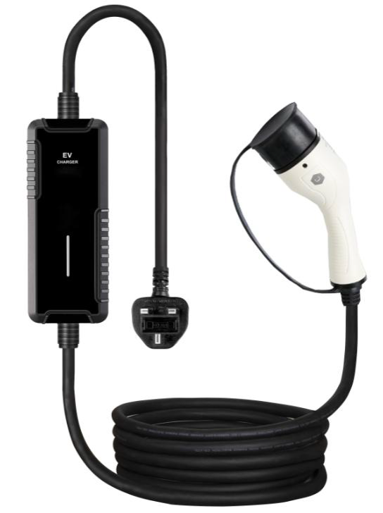 Mercedes eVito Mode 2 Portable Charger | UK 3 Pin Plug | 5 to 30 metres