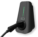 Cable de carga tipo 2 EV / PHEV - 16 o 32 amperios - Verde o negro - Monofásico de 3, 5, 7,5 o 10 metros