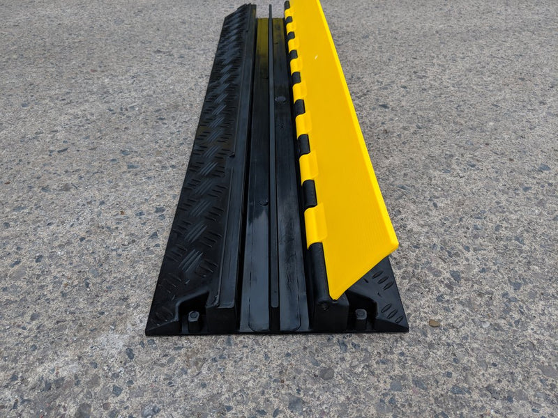 EV Cable Floor Cover Protector | Anti Trip Suitable for Light Vehicles